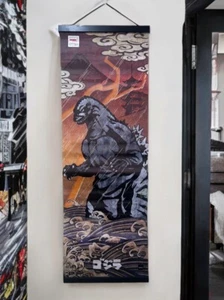 Godzilla Hobby Lobby Exclusive Hanging Scroll Wall Decor 12” x 35” - Picture 1 of 9