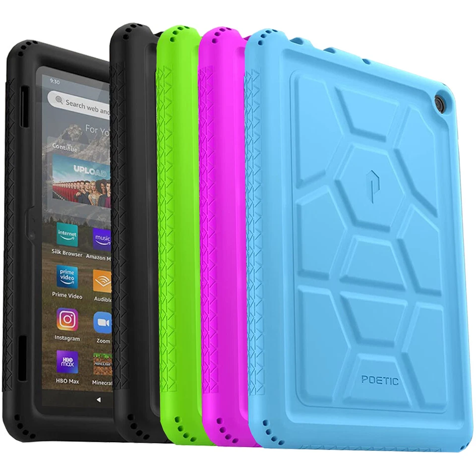 Funda Silicona Poética Resistente Para Amazon Fire HD 8 / Fire HD 8 Plus (2022) Foto 1 de 4