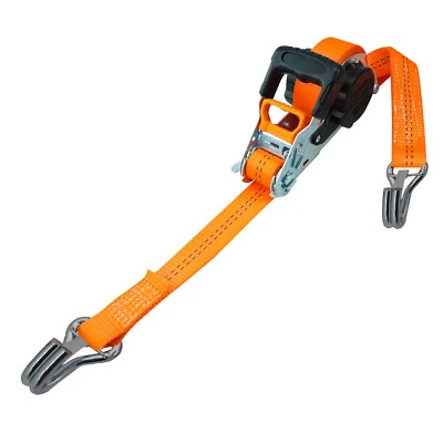 Automatik Spanngurt, 5m x 35mm, 2.000 daN, Sicherheits-Doppelspitzhaken | PETEX - Bild 1 von 4