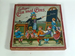 LUSTIGES EIN MAL EINS, Verlag J.W.Spear & Söhne, ca.1910, Nr.139/1 ½ - Bild 1 von 5