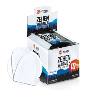 10 Paar Zehenwärmer 7h/ HELLO HEAT (Warmpack) / Fußwärmer - Bild 1 von 4