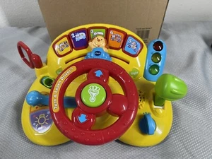 VTech Turn and Learn Driver Toy For Kids Educational Sound Music Ages 2+ - Picture 1 of 11