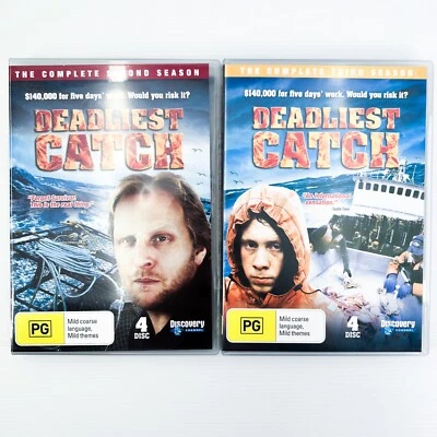 Deadliest Catch : Complete Series 2 - 3 (Box Set, DVD, 2006) TV Season Fishing - Image 1 of 4