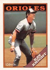 1988 O-Pee-Chee #124 Ray Knight NM Near Mint Orioles