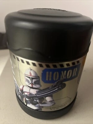 Star Wars Clone Wars Termo Funtainer Boca Ancha Tarro de Comida 10 OZ Yoda Disney  Foto 1 de 4