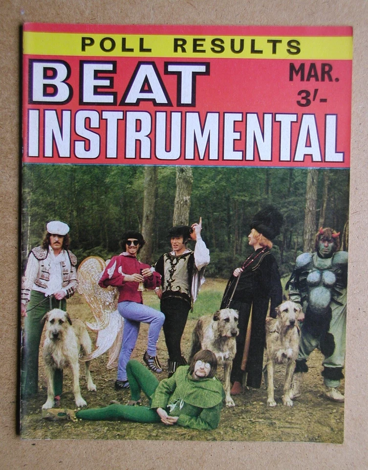 Beat Instrumental. No. 71. March 1969. Traffic, Sam Gopal, The Nice, Jeff Beck - Image 1 of 4