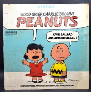 PEANUTS Good Grief Charlie Brown LP Columbia Vinyl Record 1962 VG - Imagen 1 de 9
