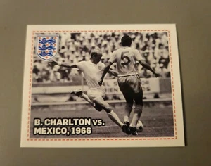 Rare Sir Bobby Charlton Vs Mexico 1966 Topps England Euro 2012 Sticker - Bild 1 von 6