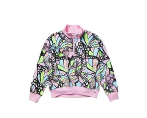 Justice Girls Collection X Long Sleeve Half Zip Pullover, Multicolor Size M(10) - Picture 1 of 3