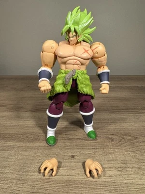 Figura de acción Dragon Ball Super Dragon Stars Super Saiyan Broly Bandai Foto 1 de 4