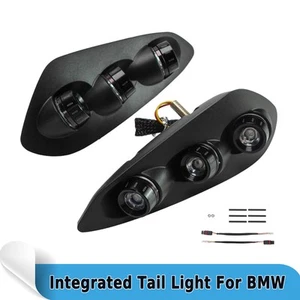 In-Tail LED Integriertes Rücklicht Blinkerleuchte für BMW S1000RR M1000RR Black - Bild 1 von 12