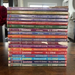 Vintage Gänsehaut Bücher 18 Lot OG ALLE echten 90er Drucke sehr guter Handel Taschenbuch - Bild 1 von 7