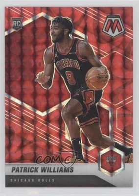 2020-21 Panini Mosaic Rookie Reactive Red Prizm Patrick Williams #206 Rookie RC - Image 1 of 2
