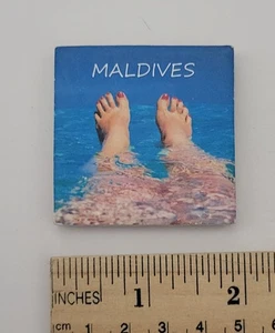Imán de recuerdo para refrigerador Maldivas - Imagen 1 de 2