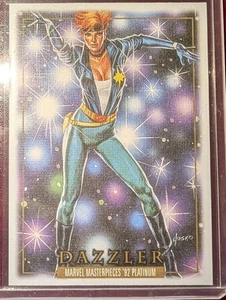 2024 Skybox Marvel Masterpieces '92 Platinum Dazzler Canvas - Bild 1 von 3