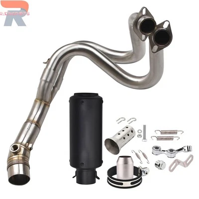 Sistema de escape universal de moto de 2" para Kawasaki Ninja 650/Z650/ER6N Foto 1 de 4