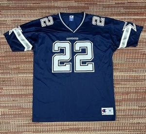 Vintage Emmitt Smith #22 Dallas Cowboys jersey Champion Size 44 - Picture 1 of 13