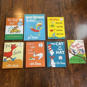 Lot of 7 Dr. Seuss Books (Pre-Owned) Good Condition!  - Picture 1 of 16