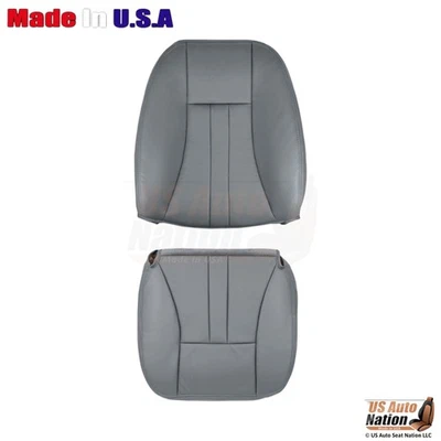 2004-2007 For Chrysler Town & Country Leatherette Driver Side Covers Med Gray - Image 1 of 4