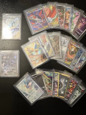 22 Pokemon Card Illustrated Rares NM Lot! 20 English Cards 2 Japanese Cards. NM - Image 1 of 4