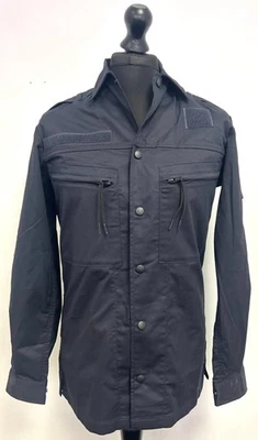 Camisa de combate de campo de trabajo azul oscuro edición militar holandesa Foto 1 de 4