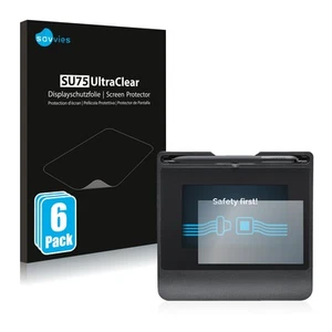 6x Folie für Wacom STU-540 / 541 Schutzfolie Displayschutz Display Schutz Klar - Bild 1 von 11