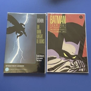 Batman Comics Lot Paperback Year One, Dark Knight Returns- Frank Miller 1st P - Picture 1 of 4