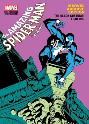 'Amazing Spider-Man - The Black Costume: Year One Gallery Edition' (2025) HC Foto 1 de 4