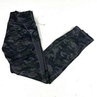 Леггинсы Fabletics Powerhold с высокой талией камуфляжная сетчатая панель карман плюс размер средний - Изображение 1 из 4