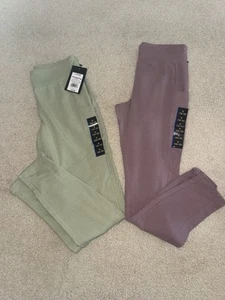 New Art Class Girls' Pocket Leggings Lot Of 2 Sz L 10 12 - Picture 1 of 6
