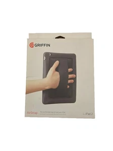 Genuine Griffin Black Air Strap Folio Case FOR iPad 2. New Open Box - Picture 1 of 2