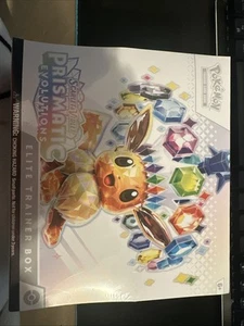 POKEMON TCG PRISMATIC EVOLUTIONS ELITE TRAINER BOX ETB - 9 PACKS SEALED EXP POST - Picture 1 of 6