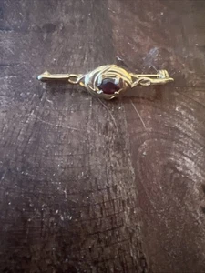 Vintage Brosche guter Ton rotes Schmuckstück 🔥🔥 - Bild 1 von 2