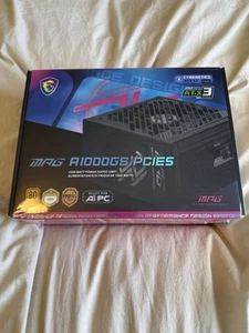 Alimentation entièrement modulaire MSI MPG A1000GS PCIE5 1000w 80+ Gold - Photo 1/2