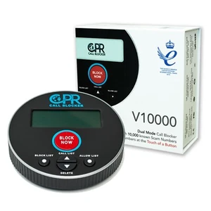 CPR V10000 Call Blocker for Landline Phones - Block 10000+ Nuisance & Spam Calls - Picture 1 of 11