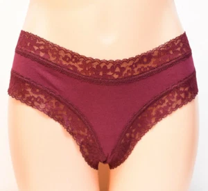 Victoria's Secret Intimates Hiphugger Höschen (BPV) Farbe weinrot --- Neu ohne Etikett! - Bild 1 von 8