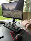 GAMING PC computer bundle Intel i7 - 27in Curved Monitor, Razer Mouse And Mat
