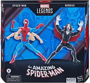 Hasbro The Amazing Spider-Man Marvel Legends pack 2 figurines Spider-Man Morbi - Picture 1 of 3