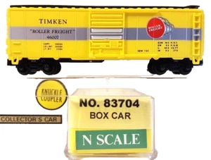 N Model Power 83704 40' Box Car Timken #46007 Knuckle Cplrs - Picture 1 of 3