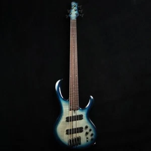 Ibanez Electric Bass BTB705LM Cosmic Blue Starburst Low Gloss 5 string - Picture 1 of 11