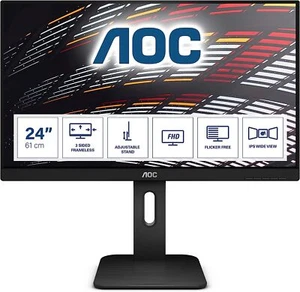 AOC X24P1 24" FHD Monitor 1920 4ms IPS Desktop Monitor with Height Adjust - Picture 1 of 5