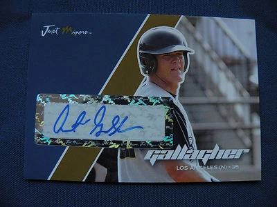 2008 Just Minors Autograph #35/50 Austin Gallagher Los Angeles (N) #26 $1 S&H - Image 1 of 3