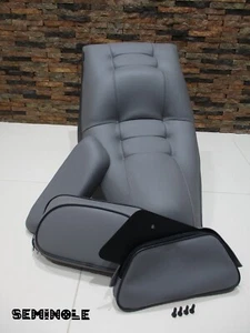 fodera grigia sella honda spazio cn 250 helix schienale porta oggetti gray cover - Afbeelding 1 van 11