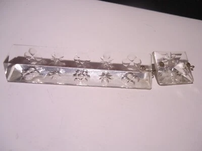 ANTIGUA PARTE DE ARAÑA DE CRISTAL CHECO "ESTRELLA COLONIAL" DE COLECCIÓN PRISMA COPO DE NIEVE Foto 1 de 4