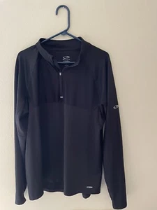 Champion Herren Large 3/4 Zip DuoDry Pullover Schwarz - Bild 1 von 8