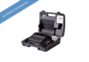 Beschriftungsgerät Brother P-touch D610BTVP für PC + Netzteil & Koffer 24mm - Bild 1 von 3