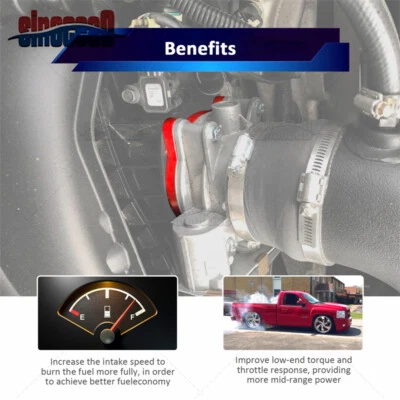 For Chevy Tahoe / Suburban 2015-2025 (5.3L V8) - Throttle Body Spacer - Image 1 of 4