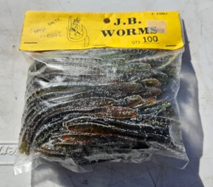 JB Worms - 4" PT, Soft Plastics - Green Weenie 100 Count - Fishing Tackle - Picture 1 of 1