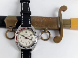 Vintage Sowjetische Uhr Wostok Vostok Amphibia Antimagnetic MILITÄR Original UdSSR - Bild 1 von 16