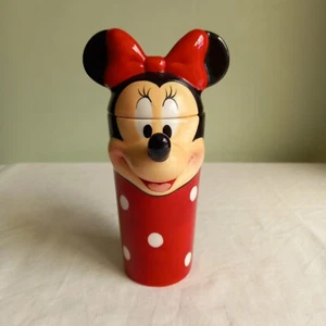 Rare Disney Mickey Mouse Ceramic Mug Cup Disney Theme Parks With Lid Walt Disney - Picture 1 of 7
